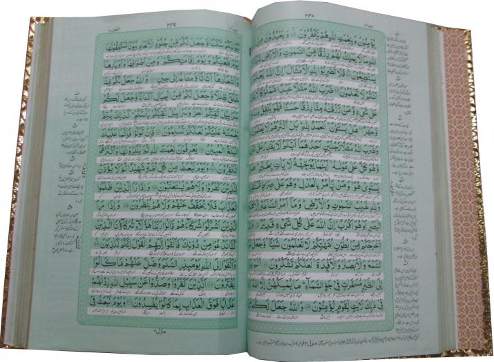 64G The Quran - Urdu Translated Version Arabic And Urdu language With Tafseer