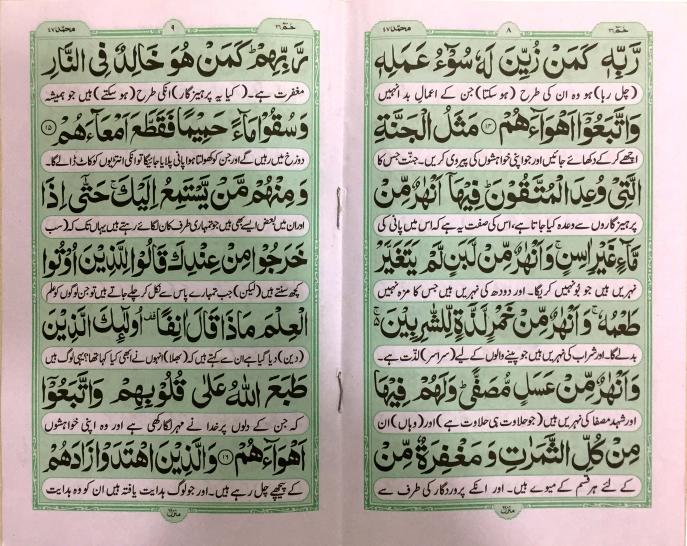 322-1C Sura Muhammad Translated