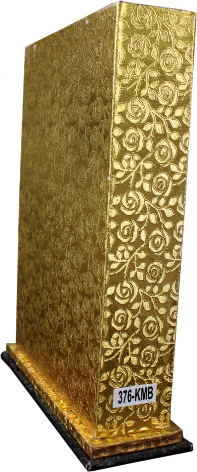 376KMB Holy Quran 11 Line Kaba Model Black