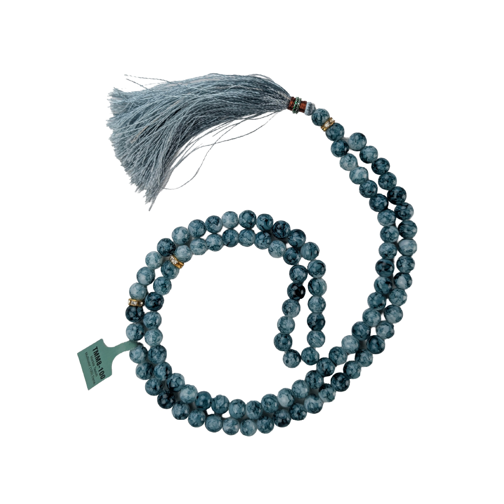 TMM8-100 Marble Tasbih 8mm Multi-Color 100 dana
